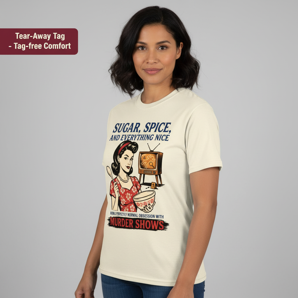 Sugar, Spice & Murder Show Obsession T-Shirt__benefit