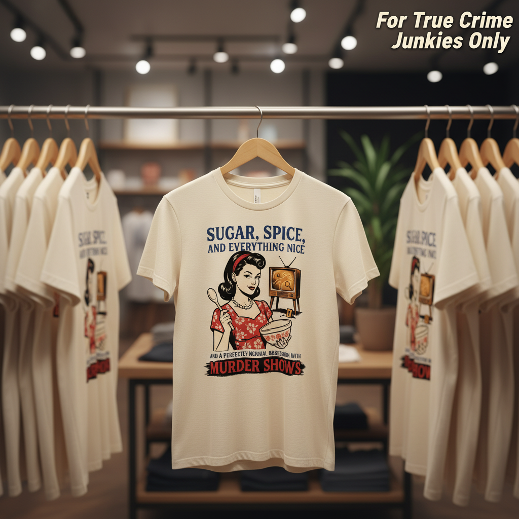 Sugar, Spice & Murder Show Obsession T-Shirt_boutique_rack