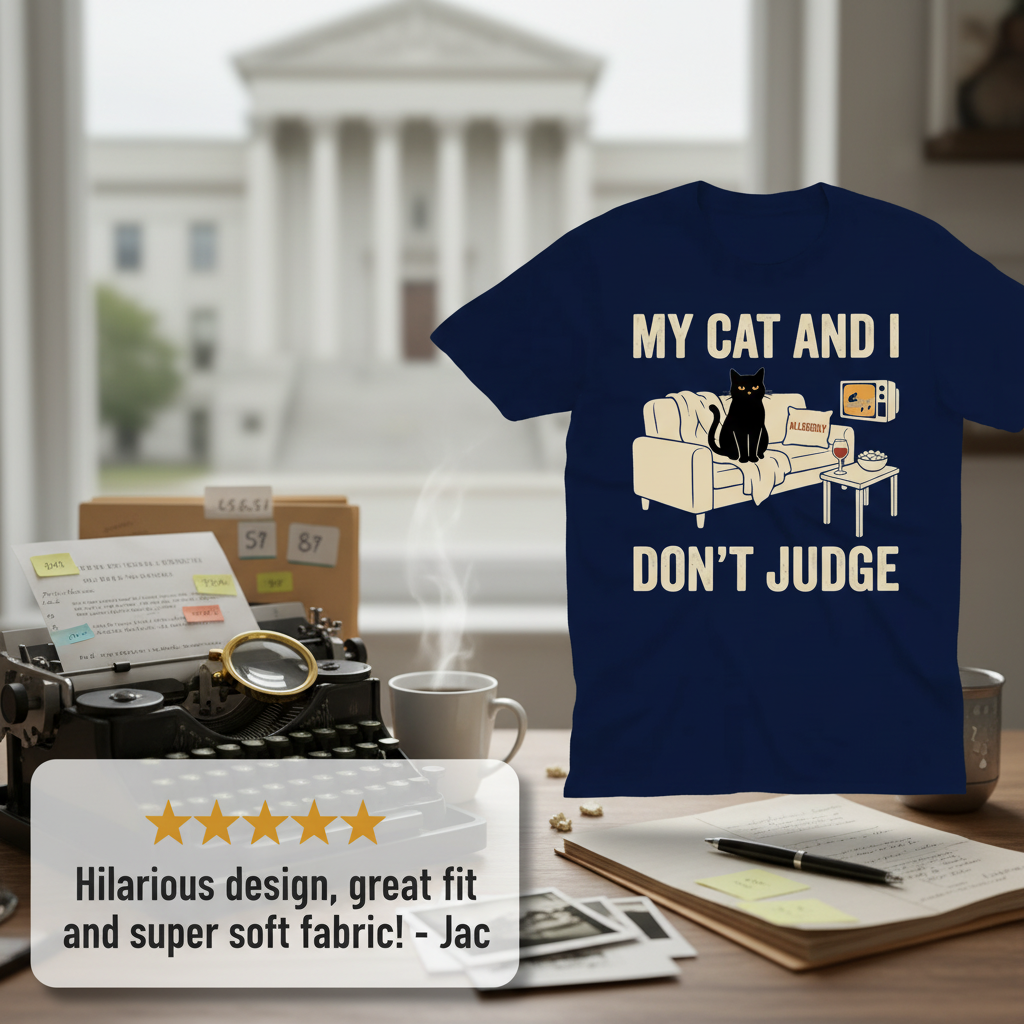 My Cat and I Don’t Judge T-Shirt_review_5star