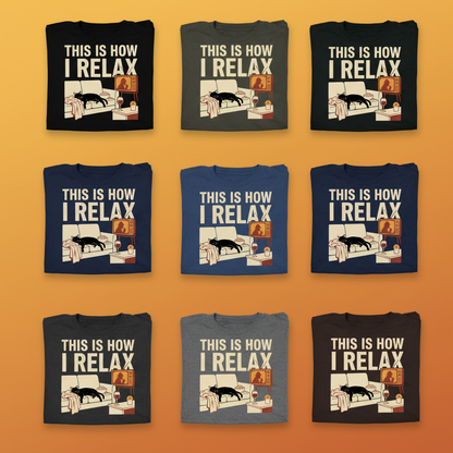 This Is How I Relax T-Shirt_6color_grid