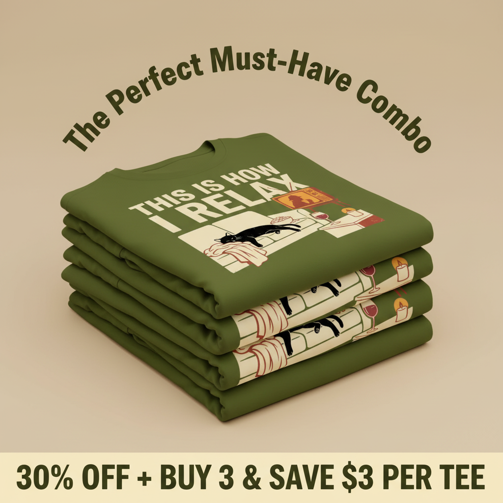 This Is How I Relax T-Shirt_stacked_promotion