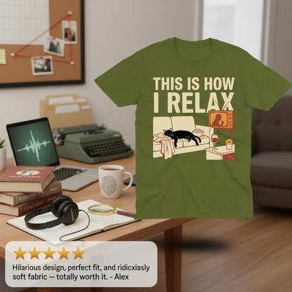 This Is How I Relax T-Shirt_review_5star