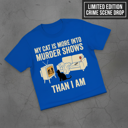 Murder-Show Cat Obsession T-Shirt_fold_tilt