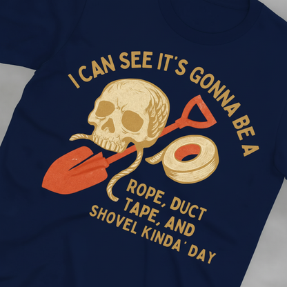 Rope, Tape & Shovel Day T-Shirt_extreme_za