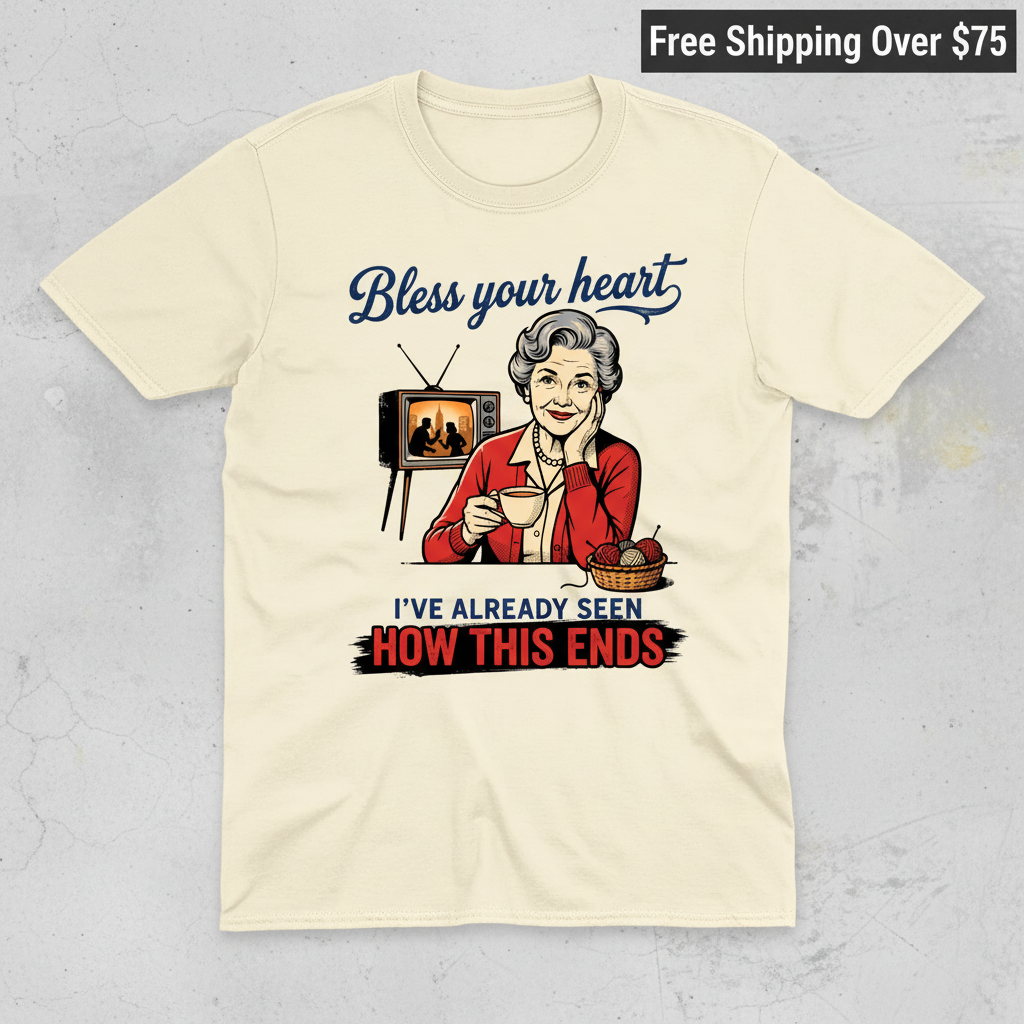 Bless Your Heart How This Ends T-Shirt_clean