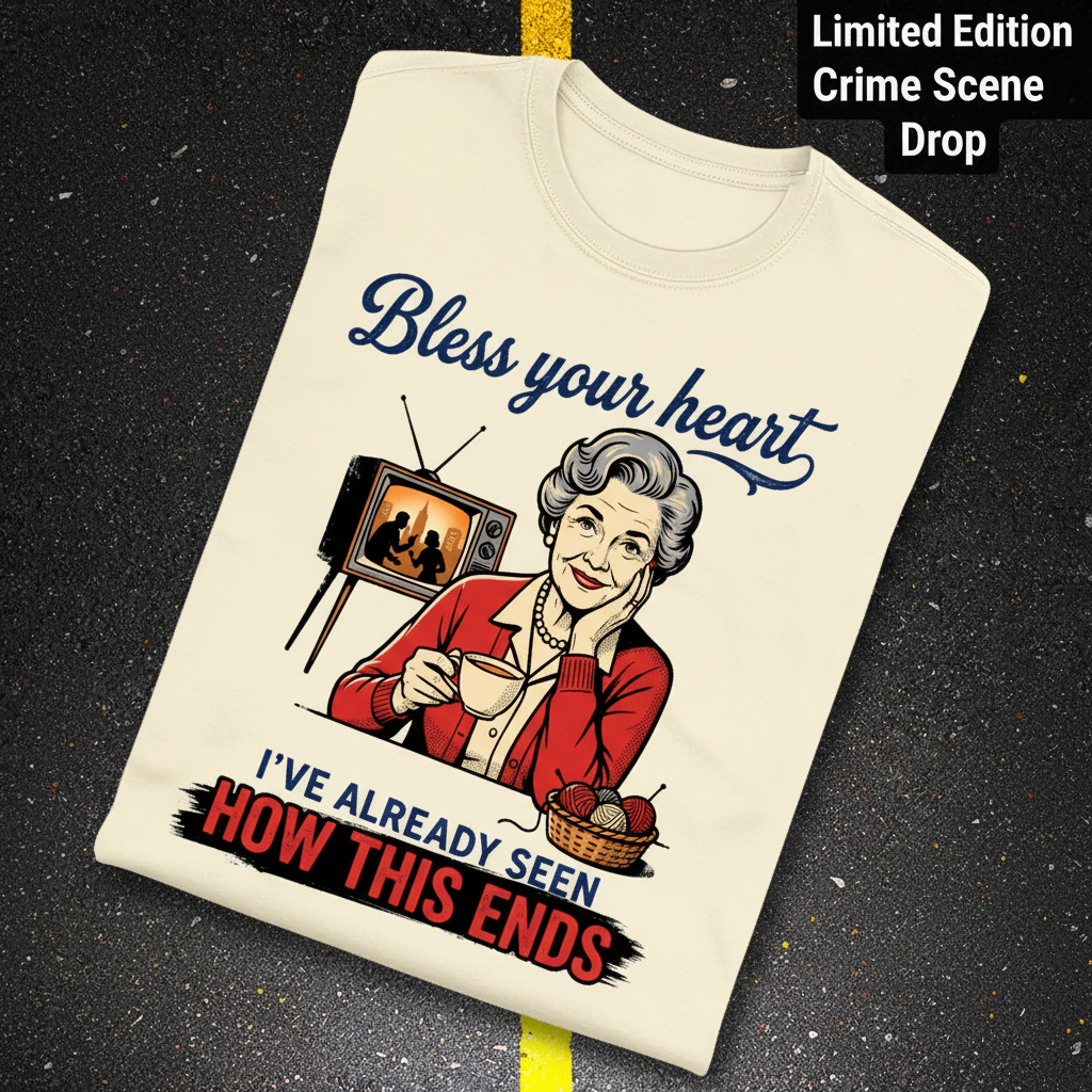 Bless Your Heart How This Ends T-Shirt_fold_tilt
