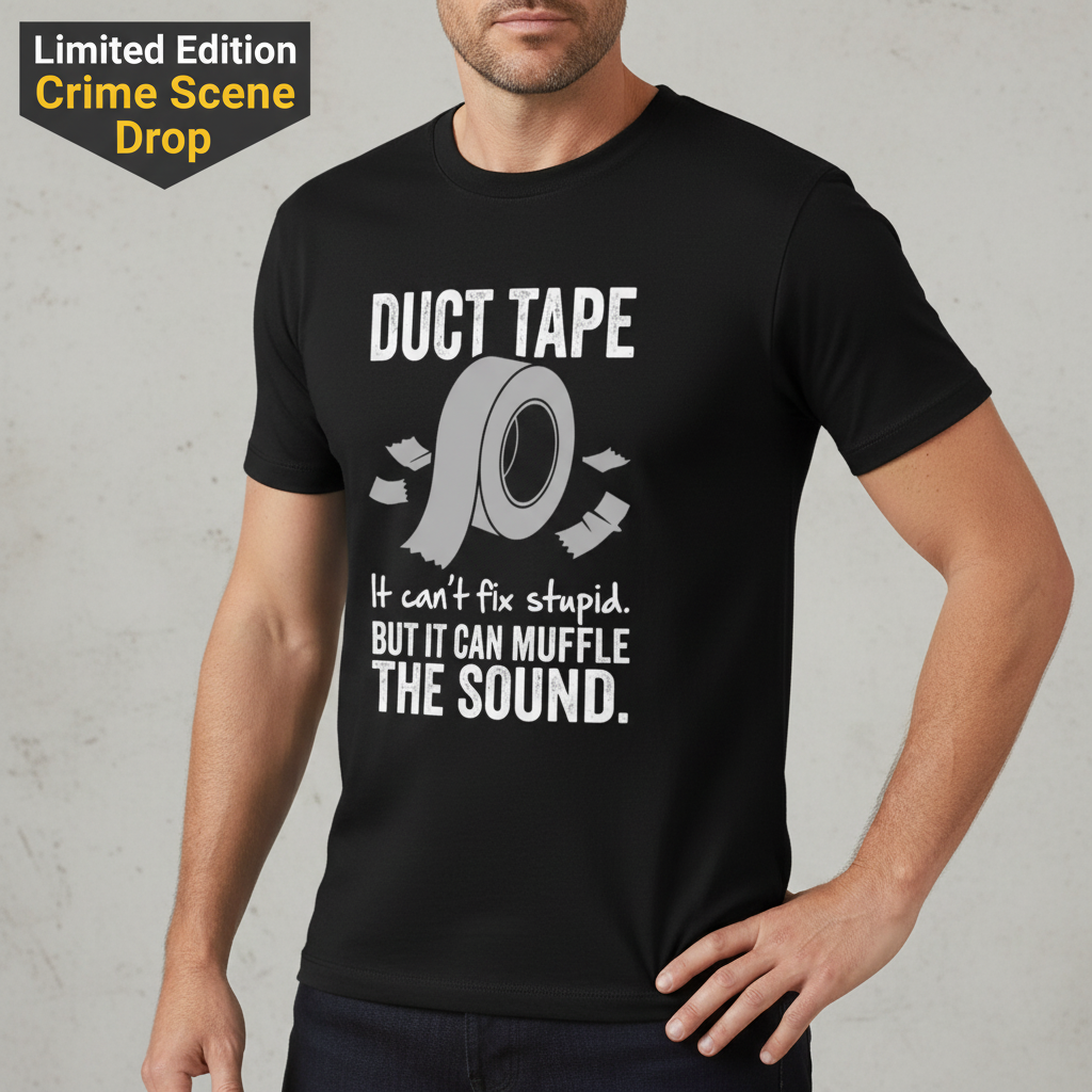 Duct Tape Muffles the Sound T-Shirt__benefit