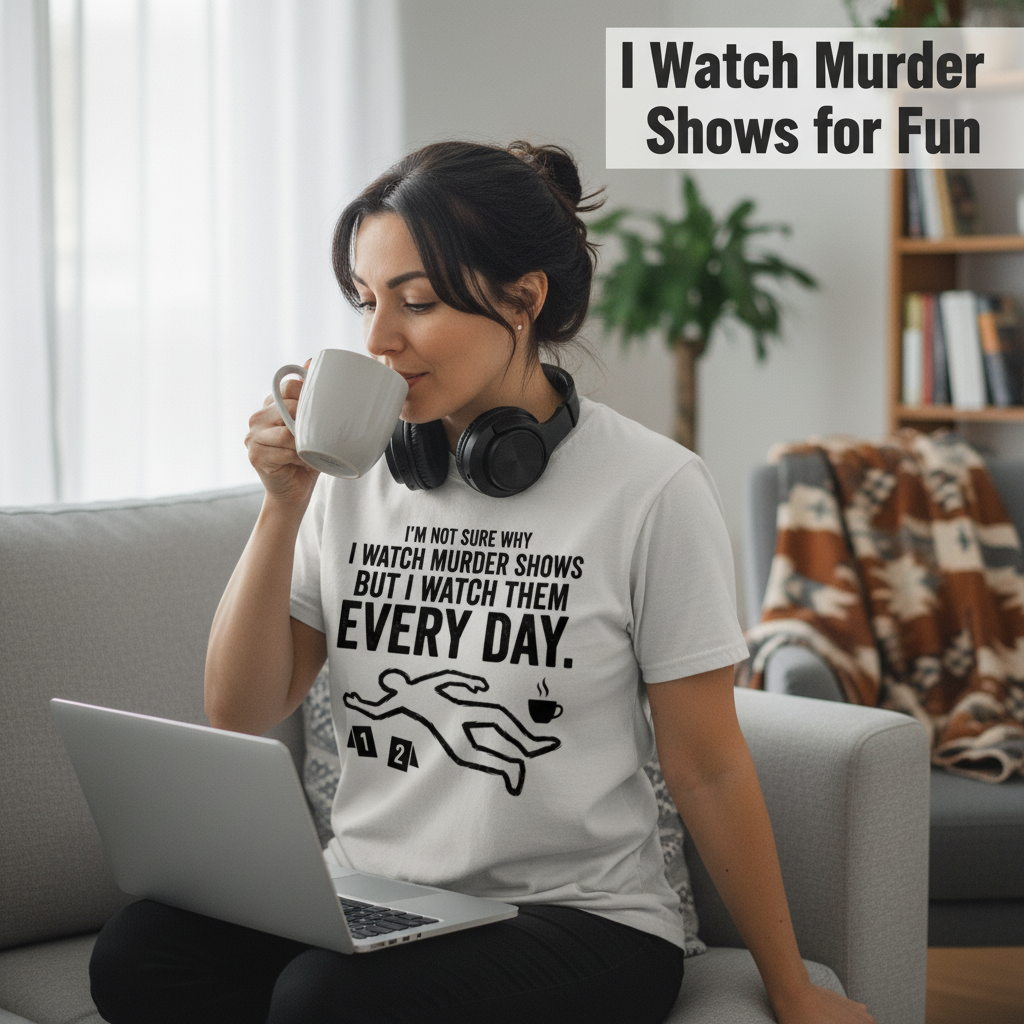 Murder Show Addict Every Day T-Shirt__use