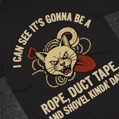 Rope, Duct Tape & Shovel T-Shirt_extreme_za