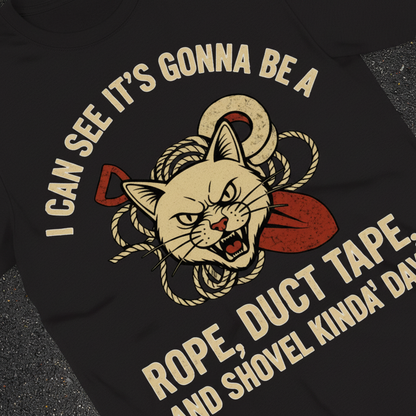 Rope, Duct Tape & Shovel T-Shirt_extreme_za