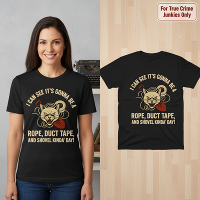 Rope, Duct Tape & Shovel T-Shirt_model_flat