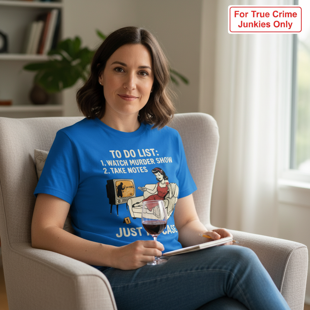 Just In Case Murder Show To-Do List T-Shirt__lifestyle