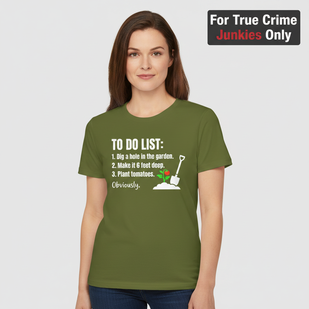 Funny Garden To‑Do List T-Shirt__hero