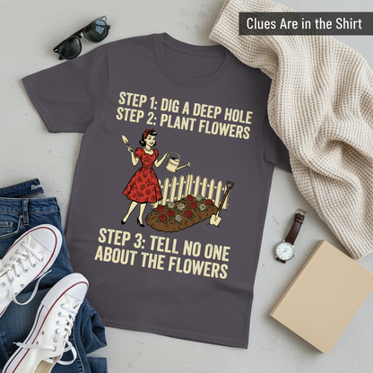 Tell No One About the Flowers T-Shirt__pair