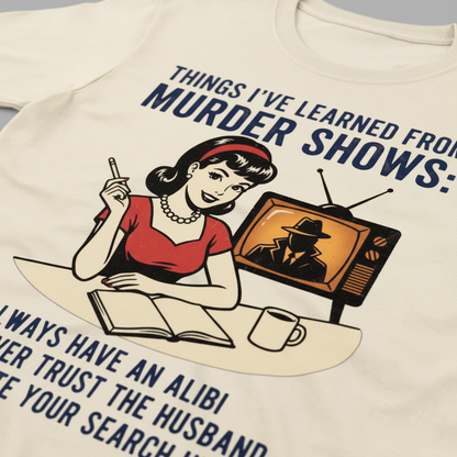 Murder Show Life Lessons T-Shirt__detail