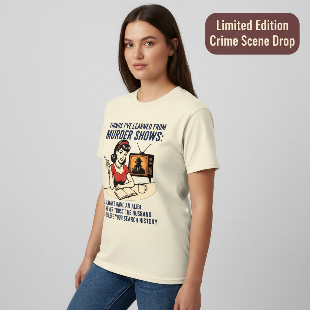 Murder Show Life Lessons T-Shirt__space