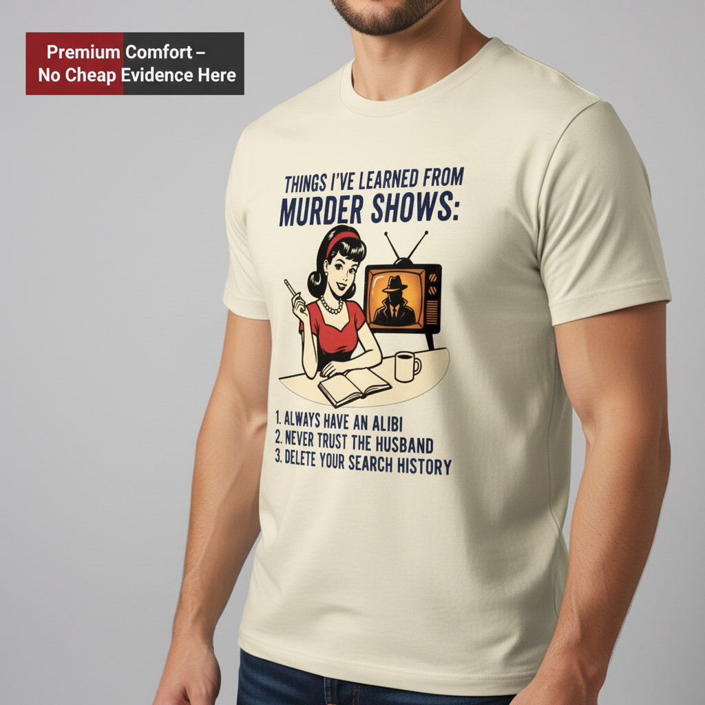 Murder Show Life Lessons T-Shirt__benefit