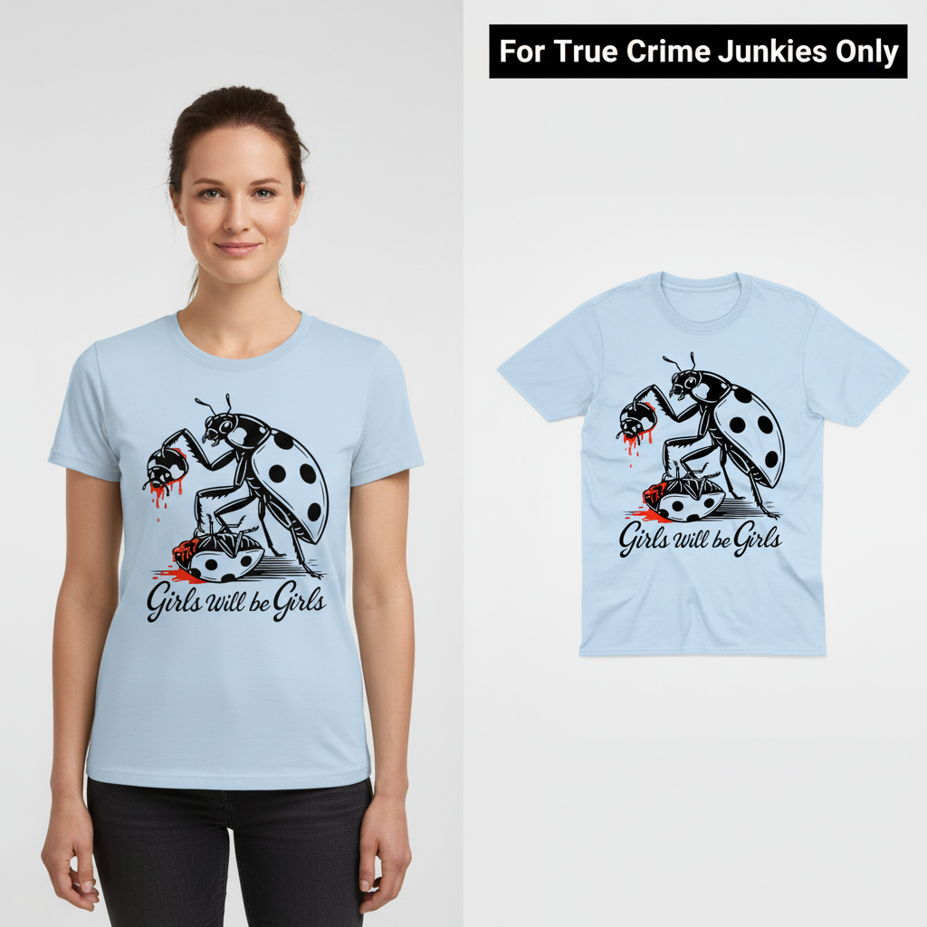 Girls Will Be Girls T-Shirt_model_flat
