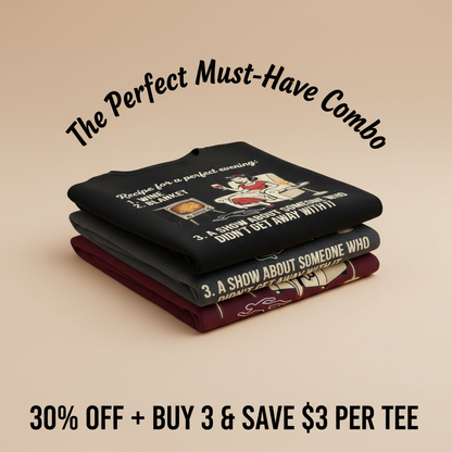 Perfect True Crime Evening T-Shirt_stacked_promotion