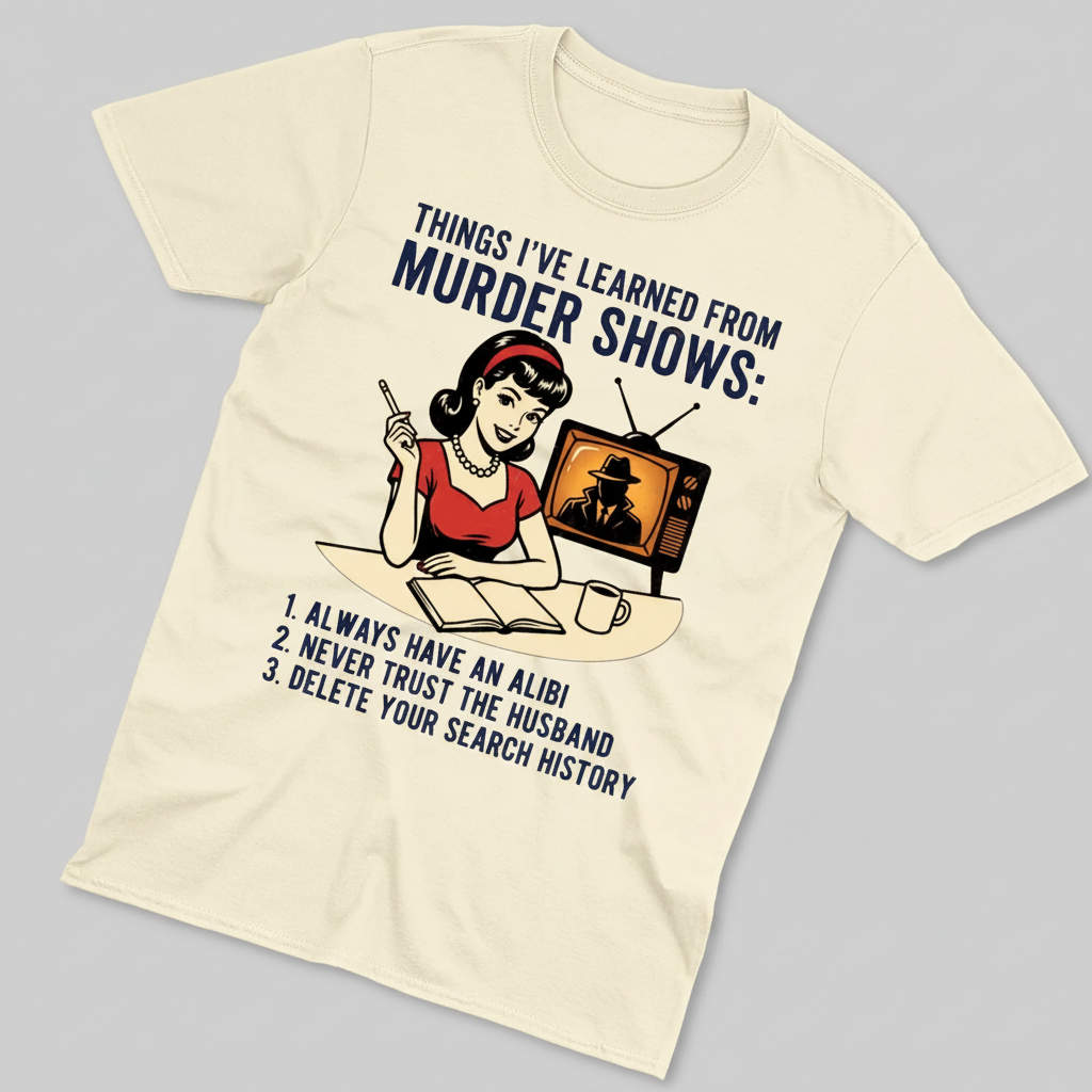 Murder Show Life Lessons T-Shirt_extreme_za
