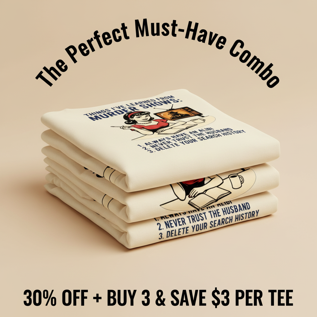 Murder Show Life Lessons T-Shirt_stacked_promotion