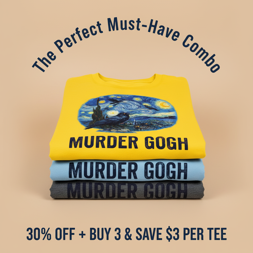 Murder Gogh T-Shirt_stacked_promotion