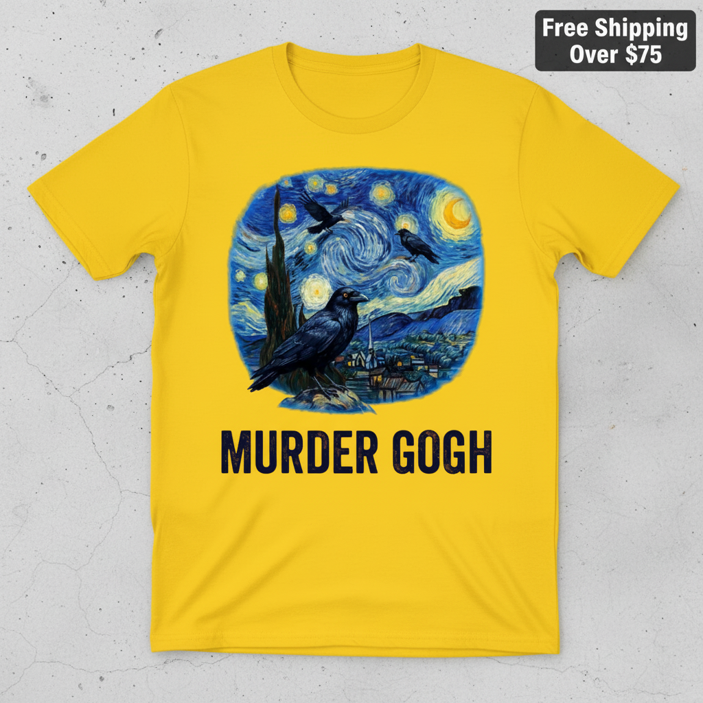 Murder Gogh T-Shirt_clean