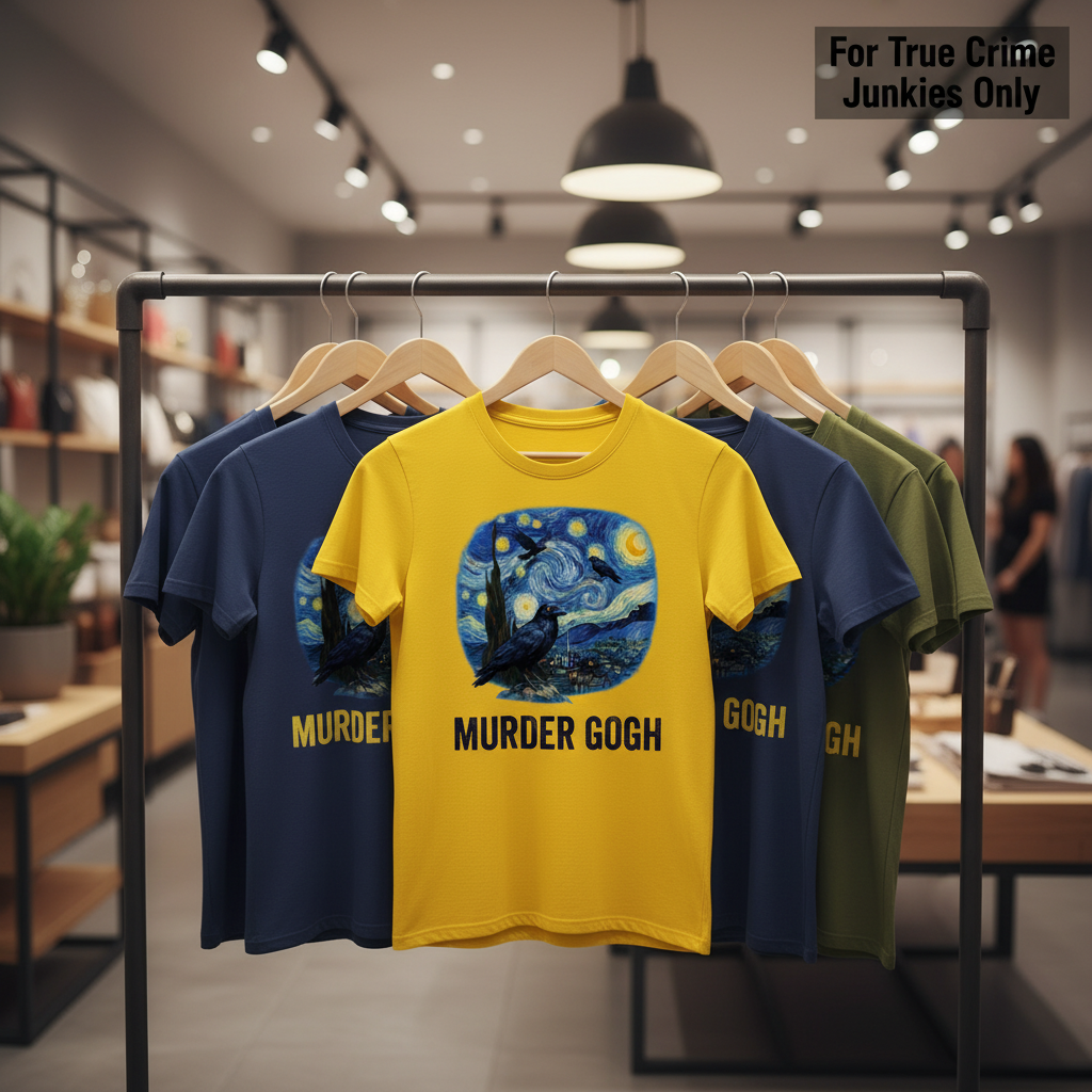Murder Gogh T-Shirt_boutique_rack
