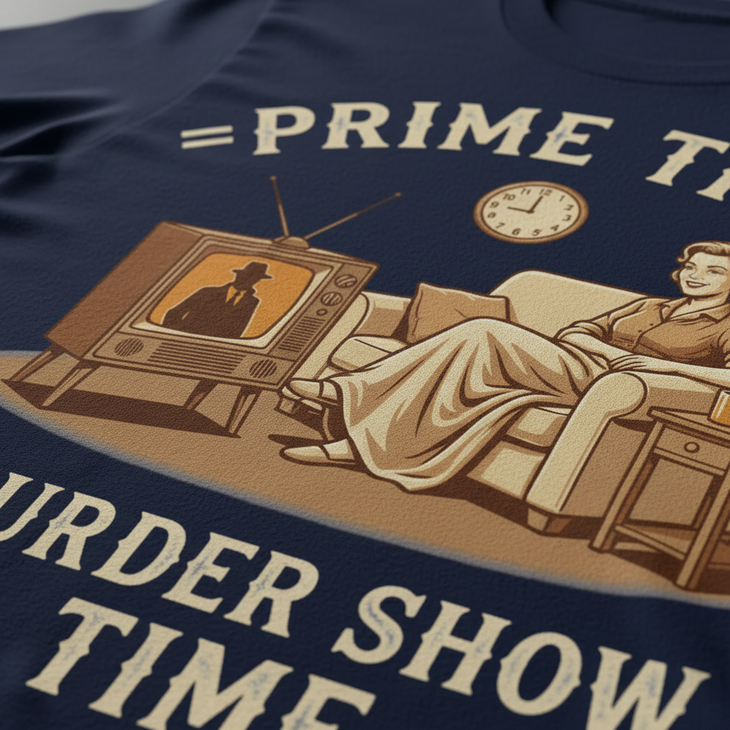 Prime Time Murder Show Time T-Shirt__detail