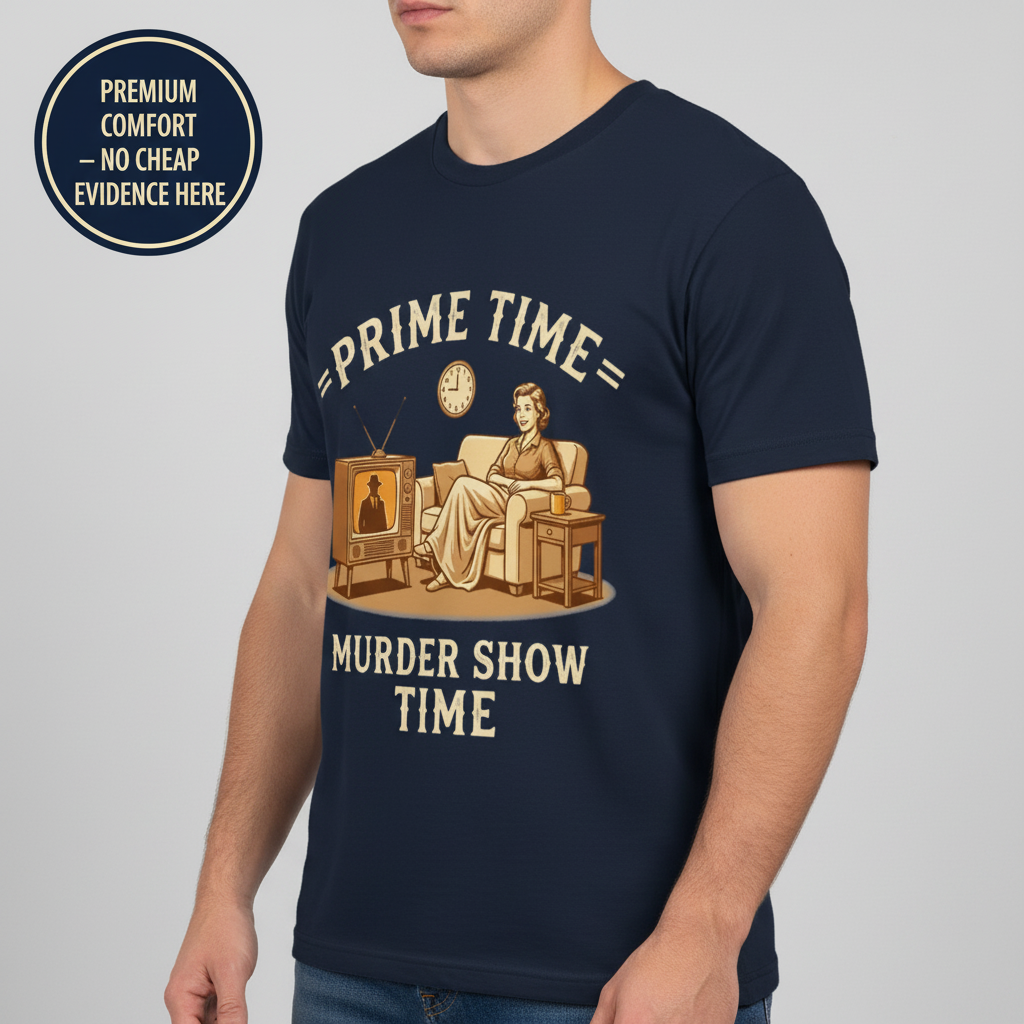Prime Time Murder Show Time T-Shirt__benefit