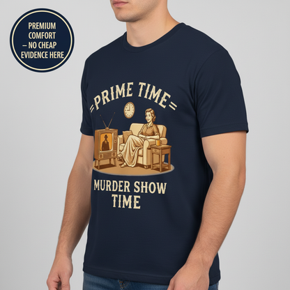 Prime Time Murder Show Time T-Shirt__benefit