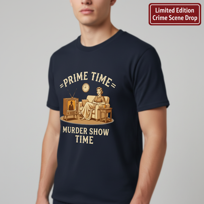 Prime Time Murder Show Time T-Shirt__space