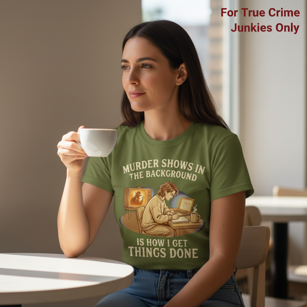 Murder Shows Productivity Boost T-Shirt__lifestyle