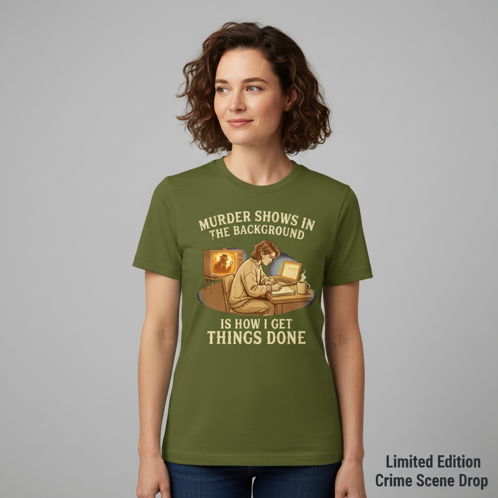 Murder Shows Productivity Boost T-Shirt__space