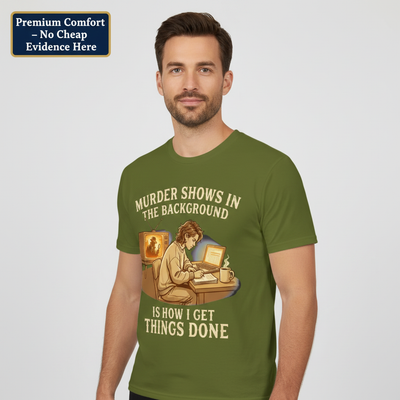 Murder Shows Productivity Boost T-Shirt__benefit