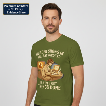 Murder Shows Productivity Boost T-Shirt__benefit