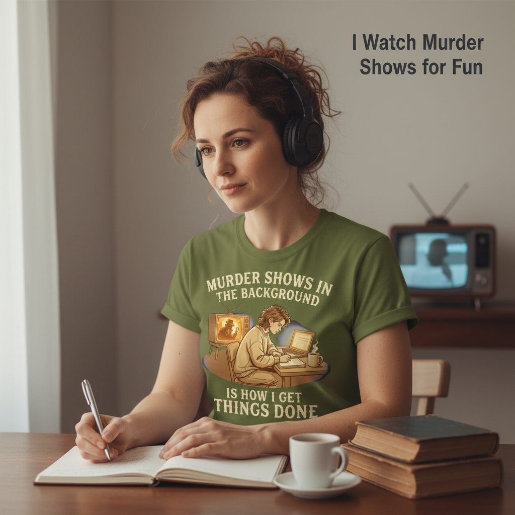 Murder Shows Productivity Boost T-Shirt__use