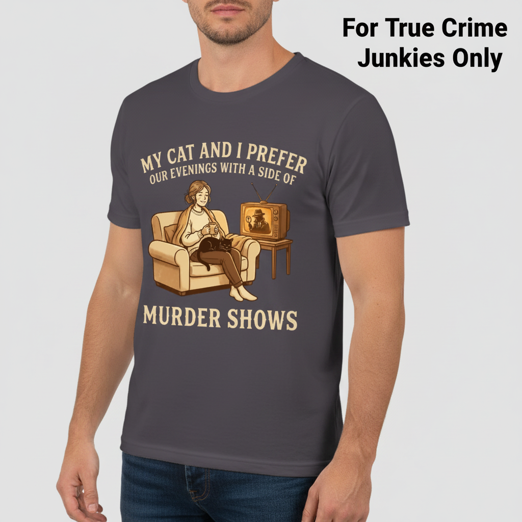 Cozy Murder Show Evenings T-Shirt__hero