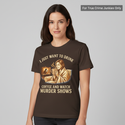Coffee & Murder Shows Comfort T-Shirt__hero
