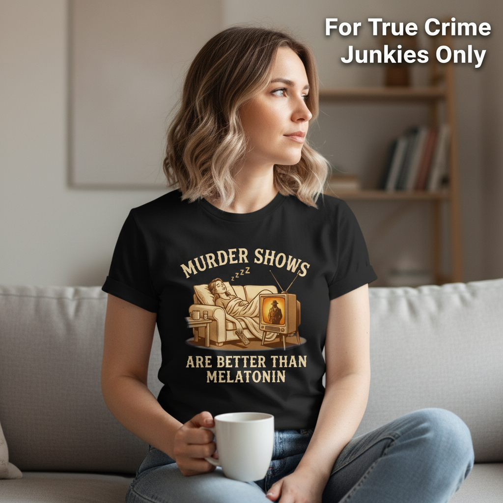 Murder Shows Are Better Than Melatonin T-Shirt__lifestyle