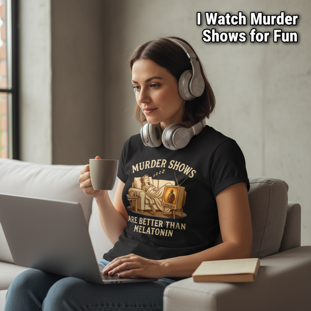Murder Shows Are Better Than Melatonin T-Shirt__use