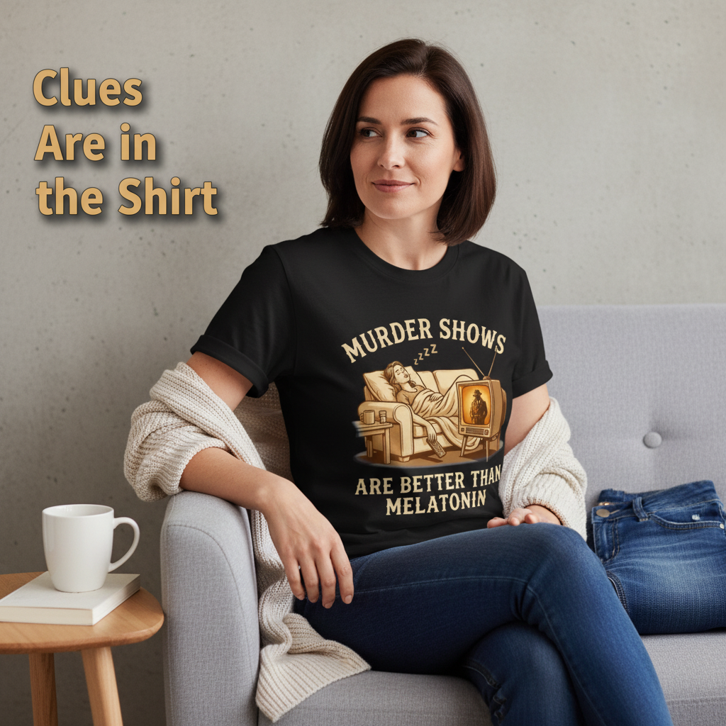 Murder Shows Are Better Than Melatonin T-Shirt__pair