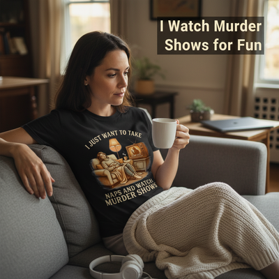 Naps and Murder Shows T-Shirt__use