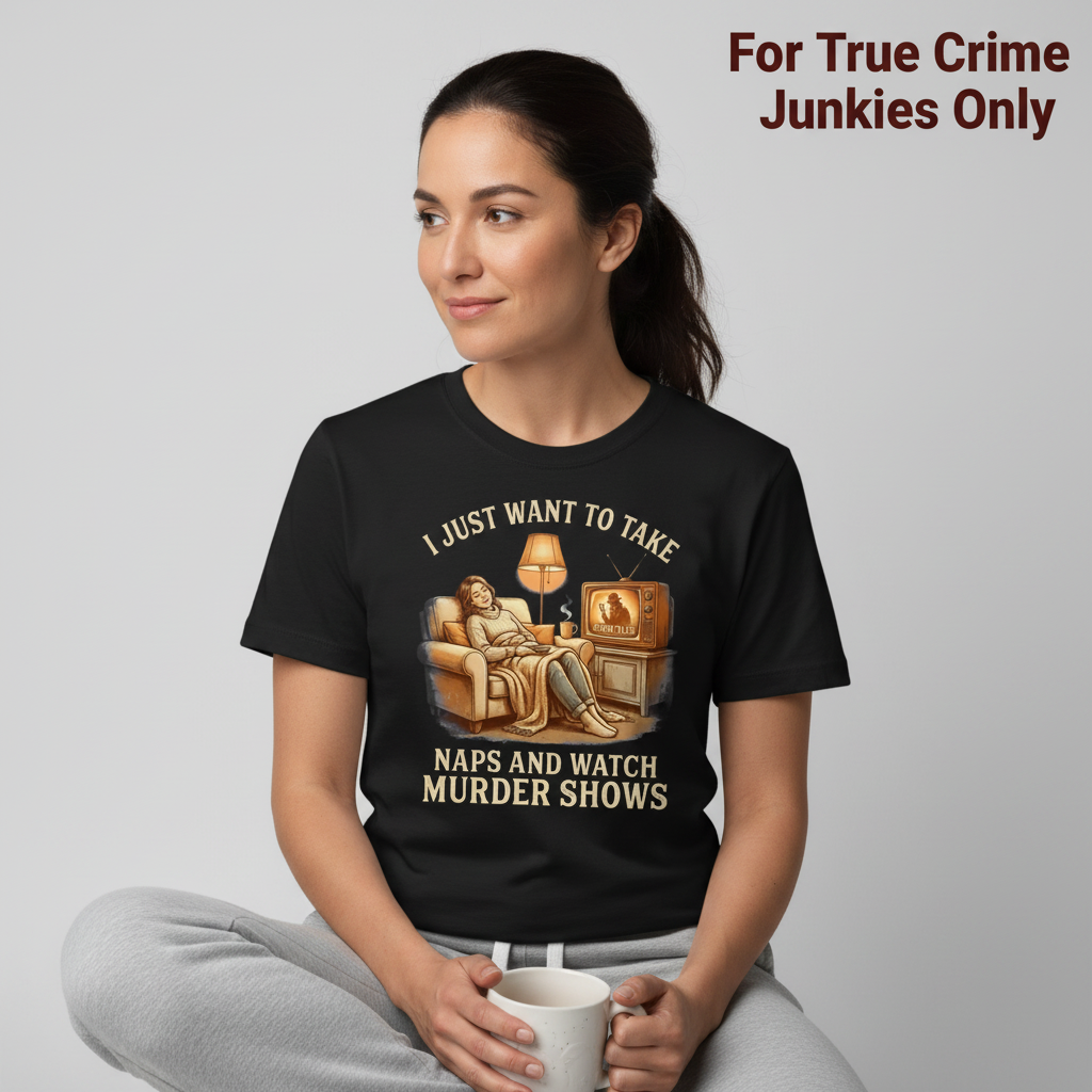 Naps and Murder Shows T-Shirt__hero