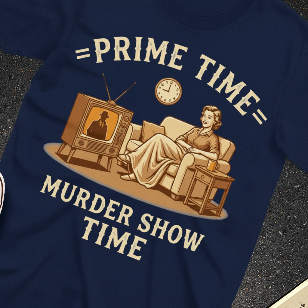Prime Time Murder Show Time T-Shirt_extreme_za