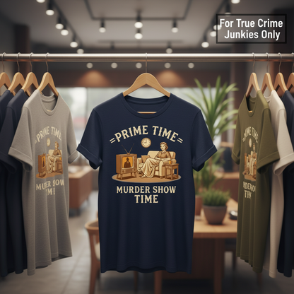 Prime Time Murder Show Time T-Shirt_boutique_rack