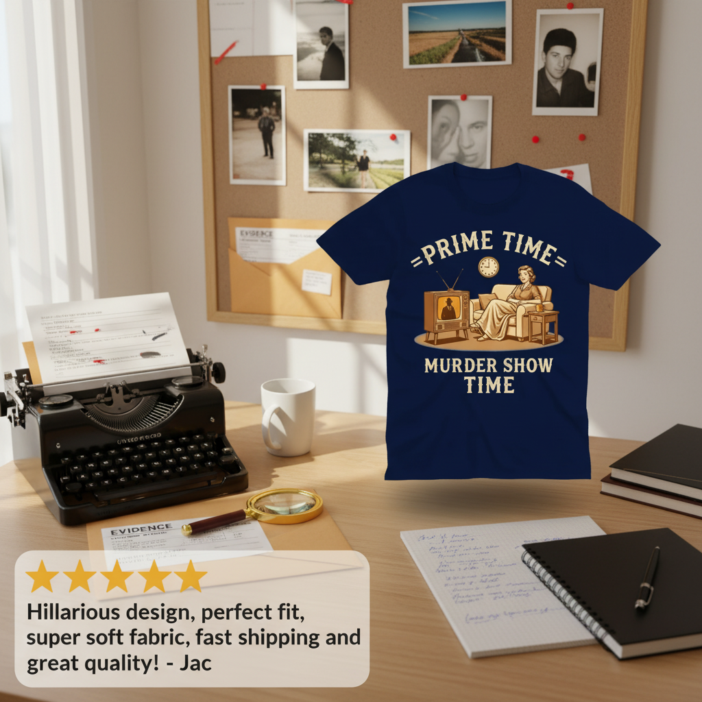 Prime Time Murder Show Time T-Shirt_review_5star