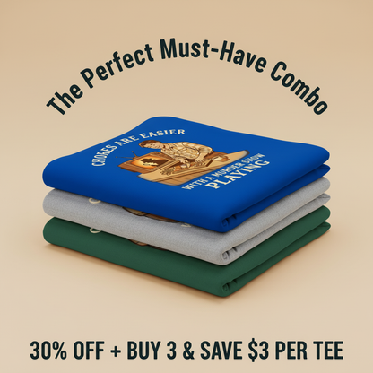 Chores Are Easier With a Murder Show Playing T-Shirt_stacked_promotion