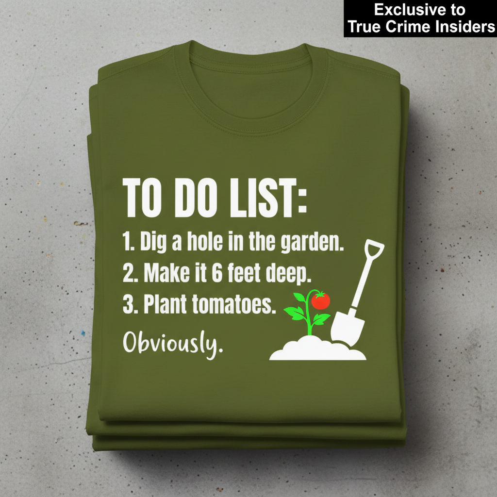 Funny Garden To‑Do List T-Shirt_stacked_flatlay