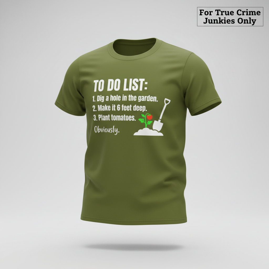 Funny Garden To‑Do List T-Shirt_3d_float